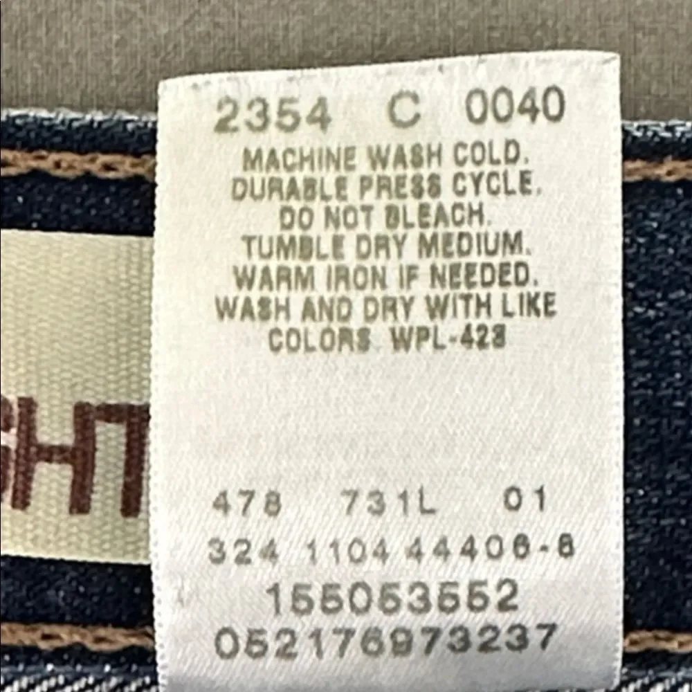 Levi’s 505 Straight Leg Jeans Size 12 - Picture 11 of 11